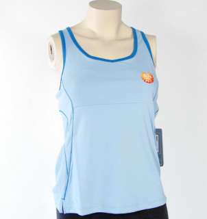Asics Hydrology Blue Racer Back Tank Womans Small S NWT  