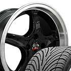 17 8/9 Black Cobra Wheels Nexen Tires Rims Fit Mustang® 79 93