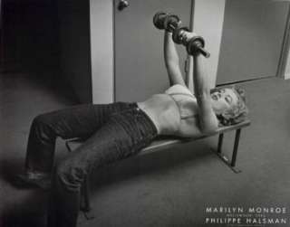 Philippe Halsman Marilyn Monroe Weights Print  