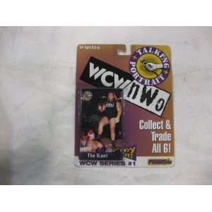  WCW/NWO Talking Portrait Card The Giant WCW Series 1 Toys 