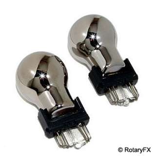 front chrome turn signal bulbs fits application listed in title