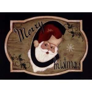   : Merry Christmas   Poster by Michele Deaton (16x12): Home & Kitchen