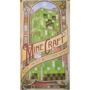  Official Minecraft Computronic Poster   24 Inches By 15 