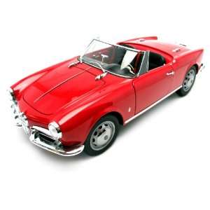  1967 Alfa Romeo Giulietta 1300 Spider 1/18 Red: Toys 