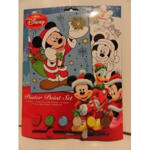   Mickey Mouse Poster Paint Set   Paint 2 Posters 