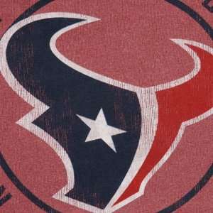   Houston Texans Red Vintage Stadium Wear II T Shirt: Sports & Outdoors