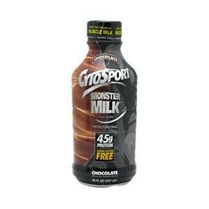  CytoSport Monster Milk RTD   Chocolate   12 ea: Health 