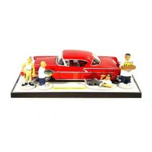   1958 Chevy Impala Homie Rollerz 1/24 Metallic Red: Toys & Games