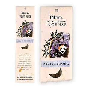  Triloka Jasmine Champa All Natural Herbal Incense