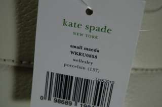 NWT:Kate Spade Wellesley Small Maeda WKRU1429 Porcelain  