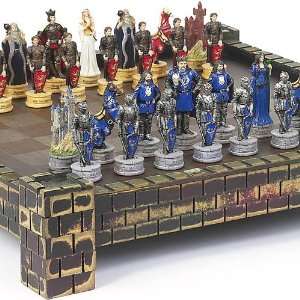   of Camelot Chessmen & Belvedere Castle Chess Board: Toys & Games