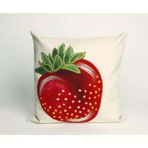  Strawberry Red 20X20 Pillow