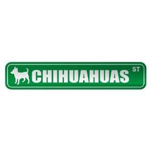   CHIHUAHUAS ST  STREET SIGN DOG: Home Improvement