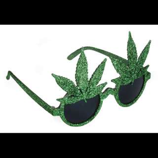 420 Marijuana Party Pot Leaf Novelty Sunglasses NEW  