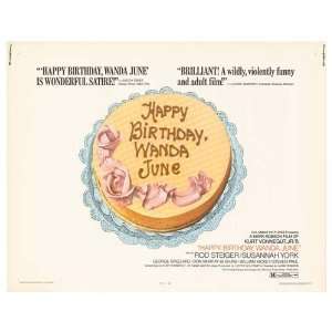  Happy Birthday, Wanda June Movie Poster, 28 x 22 (1971 