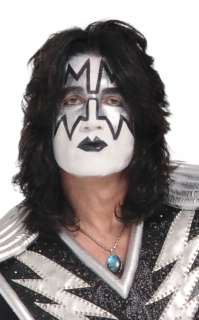 KISS Ace Frehley The Spaceman Halloween Costume Adult Wig Adult 