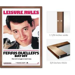  Bronze Framed Ferris Bueller Day Off Comedy Poster 