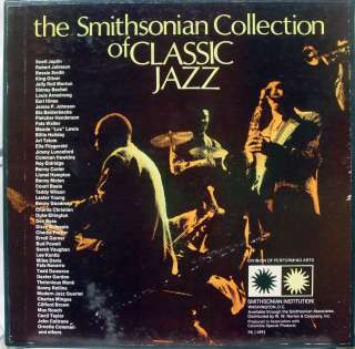 Smithsonian Collection of Classic Jazz 6 LP Mint  Book  
