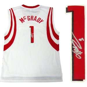  Tracy McGrady Autographed Jersey   Authentic: Sports 