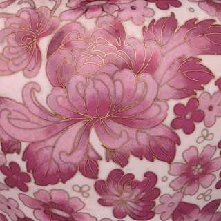 Pink Flowers Cloisonne Cremation Urn   Handcrafted   Free Shipping