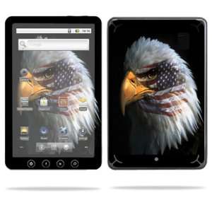   Skin Decal Cover for Coby Kyros MID7012 Tablet Eagle Eye: Electronics