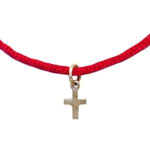  Kabbalah Red String Bracelet with Sterling Silver Jesus 