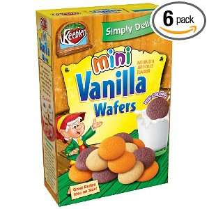 Keebler Mini Vanilla Wafers, 12 Ounce: Grocery & Gourmet Food