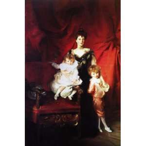   Mrs. Cazalet and Children, Edward and Victor