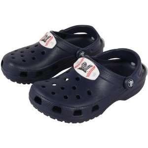  Milwaukee Brewers Youth Crocs Classic   Navy Blue Sports 