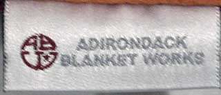 ADIRONDACK BLANKET WORKS FLEECE LAP BLANKET/ PILLOW NEW  