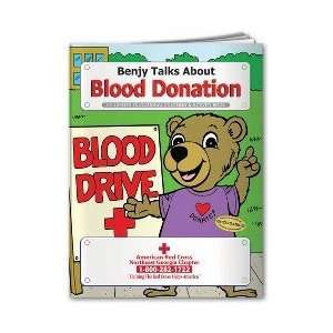  CB1067    Coloring and Activity Book   Blood Donation 