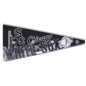  Chicago White Sox Pennant Coat Rack: Sports & Outdoors