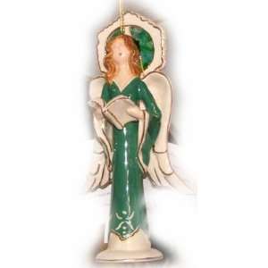  Blue Sky Clayworks Halod Angel Ornament Green