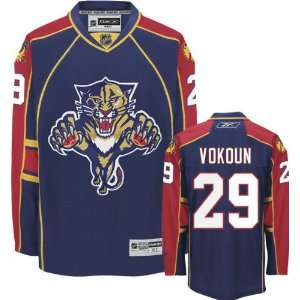  Thomas Vokoun Florida Panthers  Navy  Premier NHLPA Jersey 