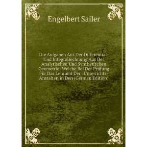   in Den (German Edition) (9785877891036) Engelbert Sailer Books