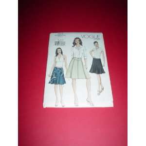  Vogue Pattern #7416 Three Misses Skirt Patterns in Size 