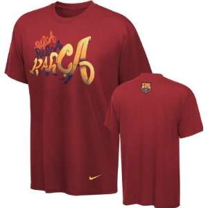    FC Barcelona Red Nike Core Pride T Shirt
