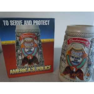  Budweiser to Serve and Protect Stein