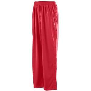  Augusta Sportswear Brushed Tricot Tearaway Pant RED AS 