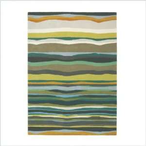  Estella Summer Paradise Green Contemporary Rug Size 53 