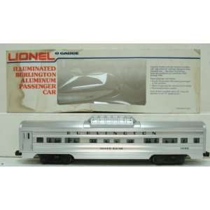   Lionel 6 9588 Burlington Aluminum Vista Dome Car LN/Box: Toys & Games
