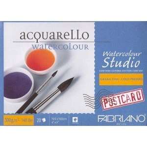 Fabriano Studio Watercolor Pad 8x10 12/Sheets Arts 