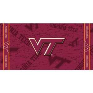  Virginia Tech Hokies Fiber Reactive Beach Towel: Sports 