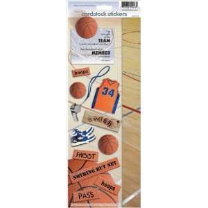   House Cardstock Stickers Basketball   622044: Patio, Lawn & Garden
