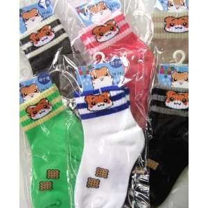  Hamtaro Socks X 3 Pair  Ham Ham children socks Toys 