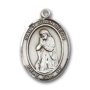  Sterling Silver St. Juan Diego Medal Jewelry