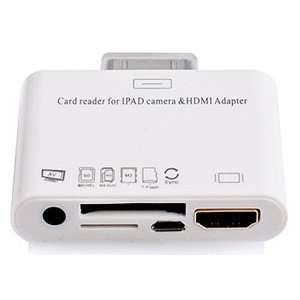   Memory Card Reader for iPad & iPhone 4G 4GS