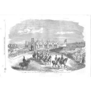 Victoria Visits Leeds Wood House Moor 1858