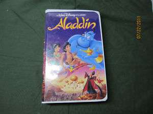 Aladdin VHS 1993 Disney Productions Ron Clements 717951662033  