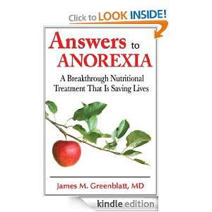 Answers to Anorexia A Breakthrough Nutritional Treatment That Is 